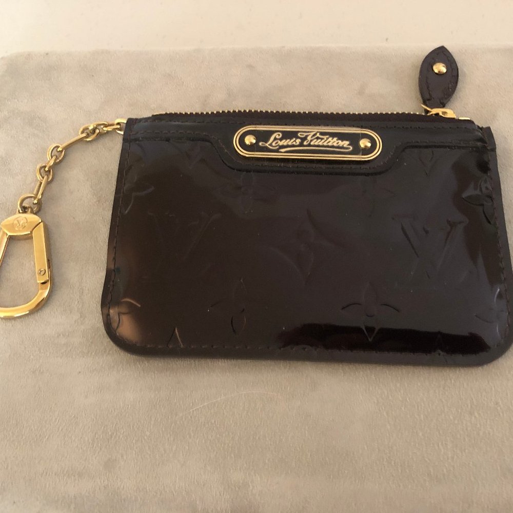 NEW Louis Vuitton Key Chain Pouch/Wallet/Purse/POCHETTE CLES COIN CASE